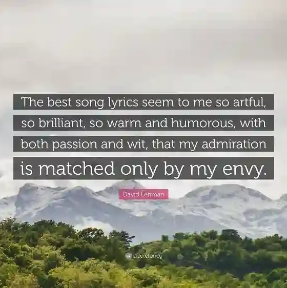 Quote Song Lyrics