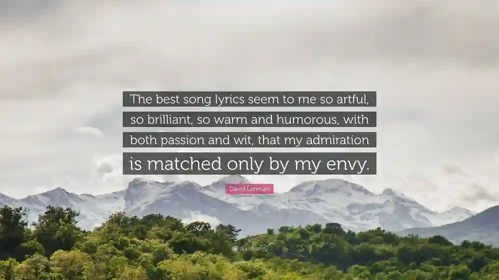 Quote Song Lyrics